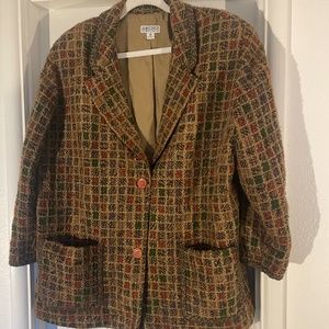 Democracy Patchwork Boucle Coat